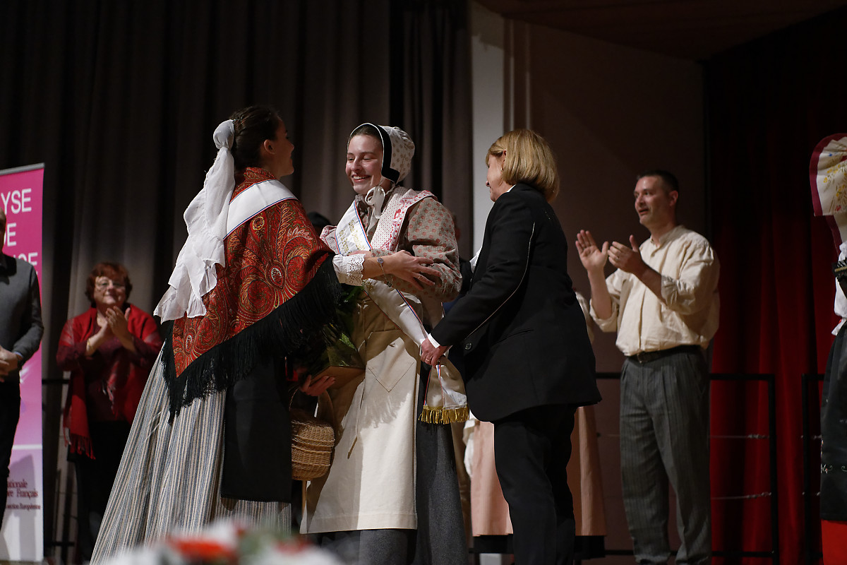 Léa Romary, groupe « Les Troubadours de Beauregard », Vosges, région Grand Est